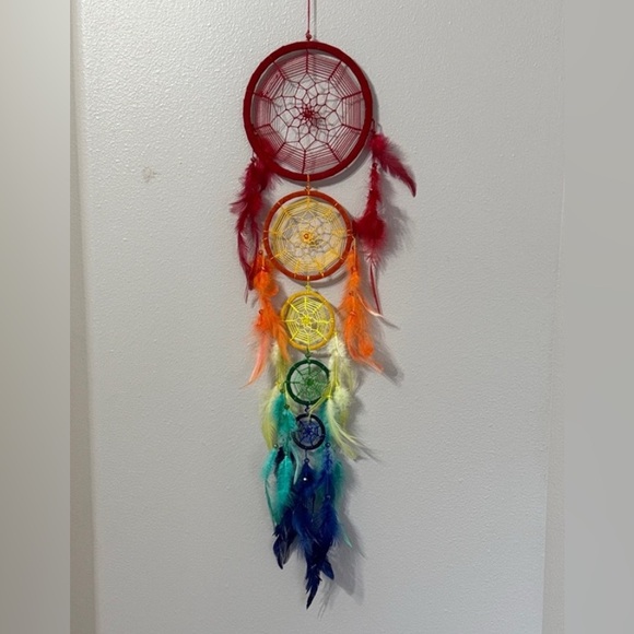 Colorful Dreamcatcher Wall Decor - Picture 1 of 2